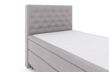 Select No 5 Komplett Sängpaket 120x200 Medium Watergel - Ljusgrå/Silver - Products - Möbler - Säng - Enkelsäng