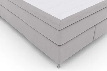 Select No 5 Komplett Sängpaket 140x200 Fast/Medium Latex - Ljusgrå/Silver - Products - Möbler - Säng - Kontinentalsäng