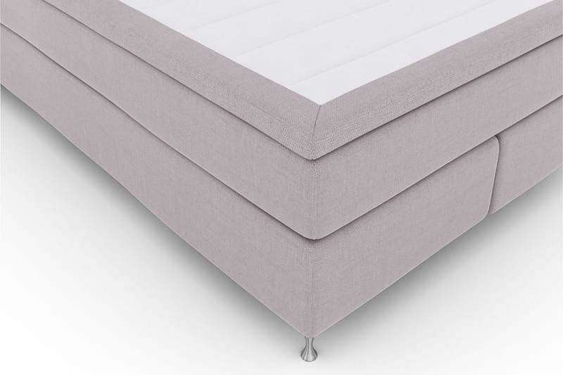 Select No 5 Komplett Sängpaket 140x200 Fast/Medium Latex - Ljusgrå/Silver - Products - Möbler - Säng - Kontinentalsäng