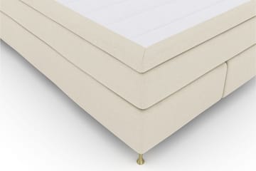 Select No 5 Komplett Sängpaket 160x200 Fast Latex - Beige/Guld - Products - Möbler - Säng - Kontinentalsäng
