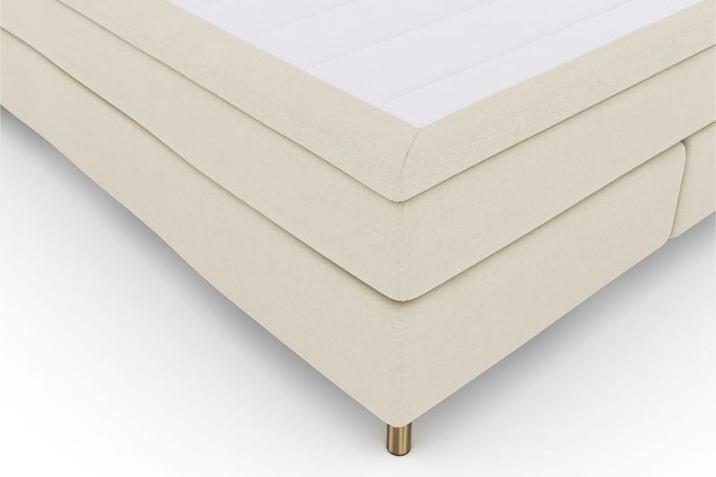 Select No 5 Komplett Sängpaket 180x200 Fast/Medium Latex - Beige/Koppar - Products - Möbler - Säng - Kontinentalsäng