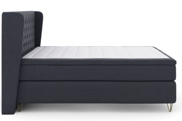 Select No 5 Komplett Sängpaket 210x210 Fast Latex - Blå/Metall V-form - Products - Möbler - Säng - Kontinentalsäng