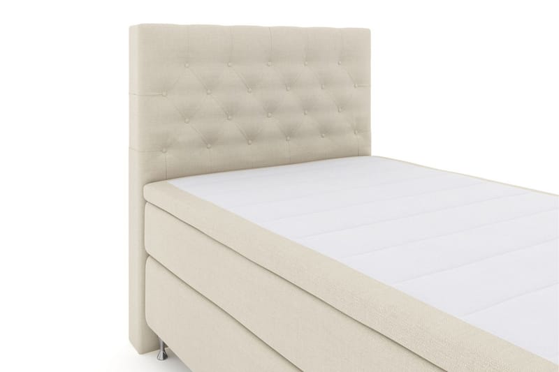 Select No 5 Kontinentalsäng 120x200 Fast Watergel - Beige/Silver - Products - Möbler - Säng - Enkelsäng