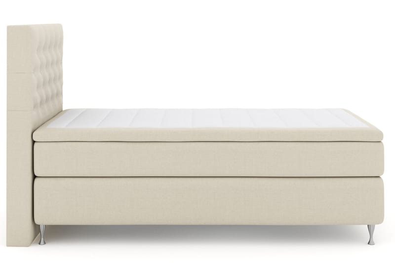 Select No 5 Kontinentalsäng 120x200 Fast Watergel - Beige/Silver - Products - Möbler - Säng - Enkelsäng