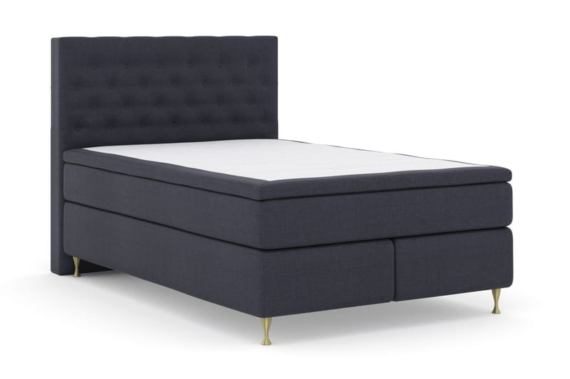 Select No 5 Kontinentalsäng 140x200 Fast Watergel - Blå/Guld - Products - Möbler - Säng - Kontinentalsäng