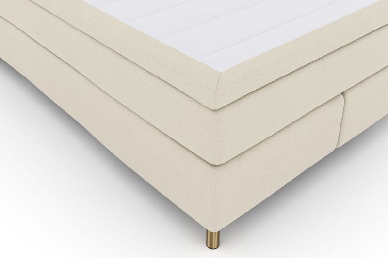 Select No 5 Kontinentalsäng 160x200 Fast Latex - Beige/Koppar - Products - Möbler - Säng - Kontinentalsäng