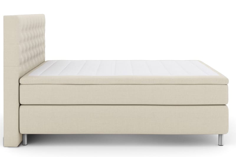 Select No 5 Kontinentalsäng 180x200 Medium Watergel - Beige/Metall - Products - Möbler - Säng - Kontinentalsäng