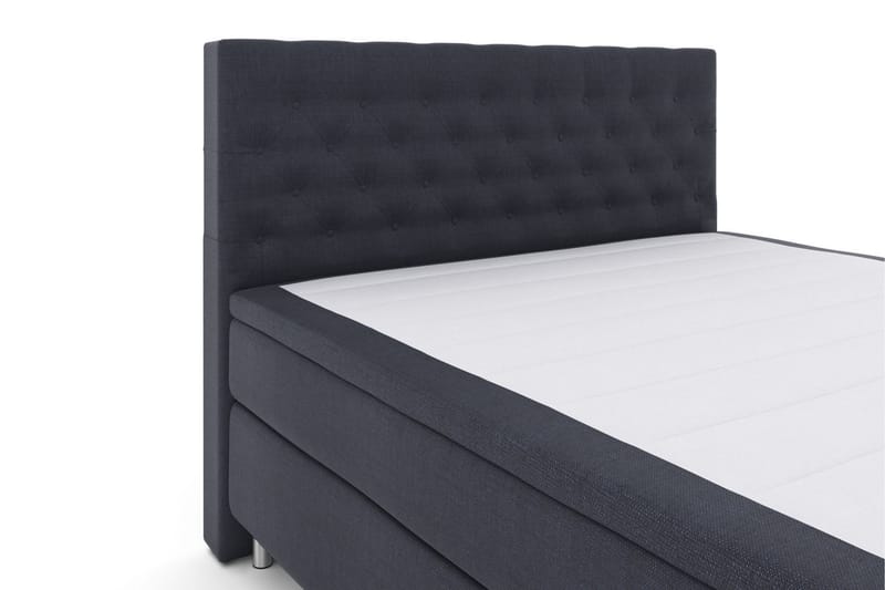 Select No 5 Kontinentalsäng 180x200 Medium Watergel - Blå/Metall - Products - Möbler - Säng - Kontinentalsäng