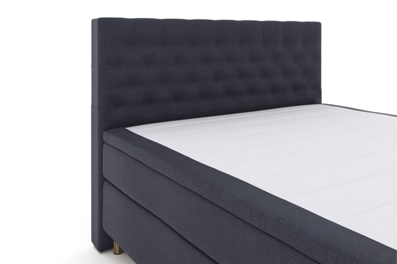 Select No 5 Kontinentalsäng 210x210 Fast/Medium Latex - Blå/Koppar - Products - Möbler - Säng - Kontinentalsäng