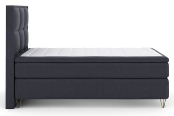 Select No 6 Komplett Sängpaket 120x200 Fast Memory/Pocket - Blå/Metall V-form - Products - Möbler - Säng - Enkelsäng