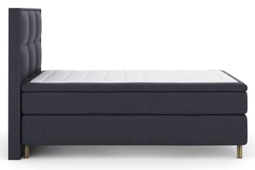 Select No 6 Komplett Sängpaket 120x200 Fast Memory/Pocket - Blå/Metall - Products - Möbler - Säng - Enkelsäng