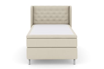 Select No 6 Komplett Sängpaket 120x200 Fast Watergel - Beige/Metall - Products - Möbler - Säng - Enkelsäng
