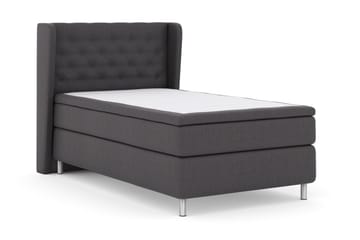 Select No 6 Komplett Sängpaket 120x200 Fast Watergel - Mörkgrå/Metall - Products - Möbler - Säng - Enkelsäng