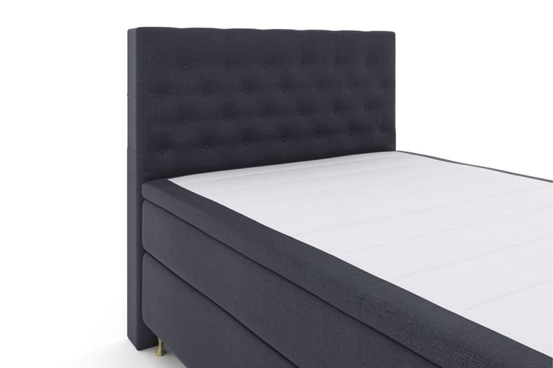 Select No 6 Komplett Sängpaket 140x200 Fast Watergel - Blå/Guld - Products - Möbler - Säng - Kontinentalsäng