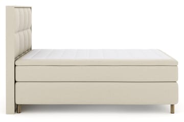 Select No 6 Komplett Sängpaket 140x200 Fast/Medium Watergel - Beige/Koppar - Products - Möbler - Säng - Kontinentalsäng