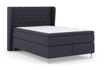 Select No 6 Komplett Sängpaket 140x200 F/M Memory/Pocket - Blå/Silver - Products - Möbler - Säng - Kontinentalsäng