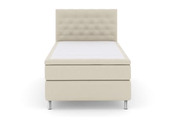Select No 6 Kontinentalsäng 120x200 Fast Latex/Memory - Beige/Metall - Products - Möbler - Säng - Enkelsäng