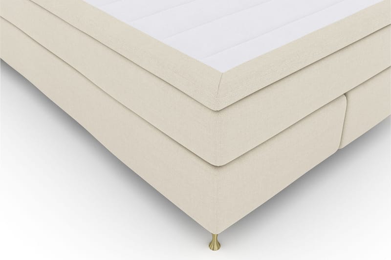 Select No 6 Kontinentalsäng 160x200 Fast Watergel - Beige/Guld - Products - Möbler - Säng - Kontinentalsäng