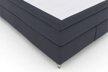 Select No 6 Kontinentalsäng 160x200 Fast Watergel - Blå/Metall V-Form - Products - Möbler - Säng - Kontinentalsäng