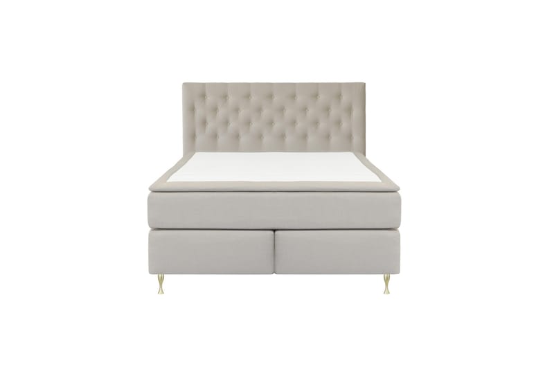 Select No 6 Kontinentalsäng 180x200 Fast Watergel - Beige/Guld - Products - Möbler - Säng - Kontinentalsäng