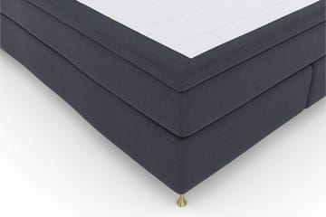 Select No 6 Kontinentalsäng 180x200 Fast Watergel - Blå/Guld - Products - Möbler - Säng - Kontinentalsäng
