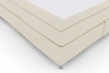 Select No 6 Kontinentalsäng 210x210 Fast Watergel - Beige/Silver - Products - Möbler - Säng - Kontinentalsäng