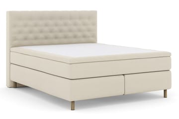 Select No 6 Kontinentalsäng 210x210 Medium Latex/Memory - Beige/Koppar - Products - Möbler - Säng - Kontinentalsäng