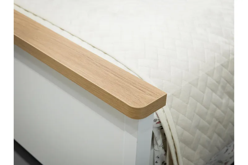 Storys Sängram 200x90 cm - Vit - Products - Möbler - Säng - Sängram & sängstomme