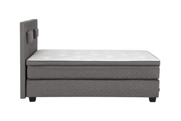 Sundborn Kontinentalsäng 140x200 cm - Grå - Products - Möbler - Säng - Kontinentalsäng