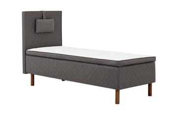 Sundborn Ramsäng 80x200 Medelfast Latex - Grå - Products - Möbler - Säng - Enkelsäng