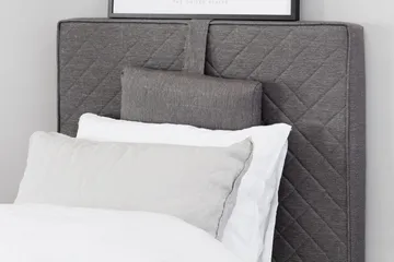 Sundborn Ramsäng 90x200 cm - Grå - Products - Möbler - Säng - Enkelsäng