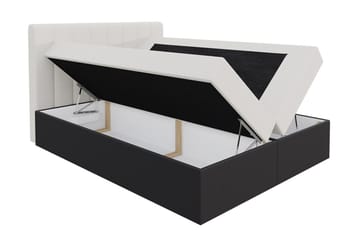 Vasil Kontinentalsäng 140x200 - Svart - Products - Möbler - Säng - Säng med förvaring