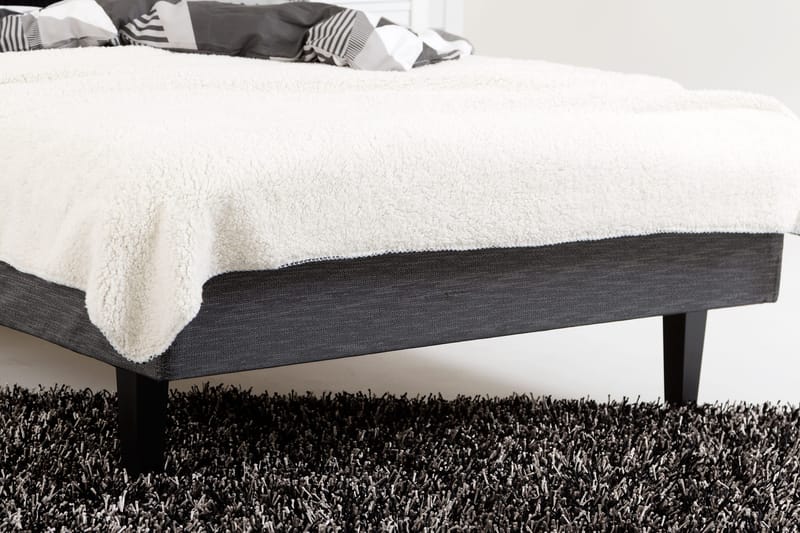 Viken Bas Ramsäng 120x200 - Ancona Grå - Products - Möbler - Säng - Enkelsäng