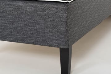 Viken Bas Ramsäng 120x200 - Ancona Grå - Products - Möbler - Säng - Enkelsäng