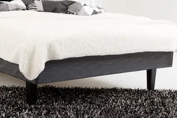 Viken Bas Ramsäng 120x200 - Ancona Grå - Products - Möbler - Säng - Enkelsäng