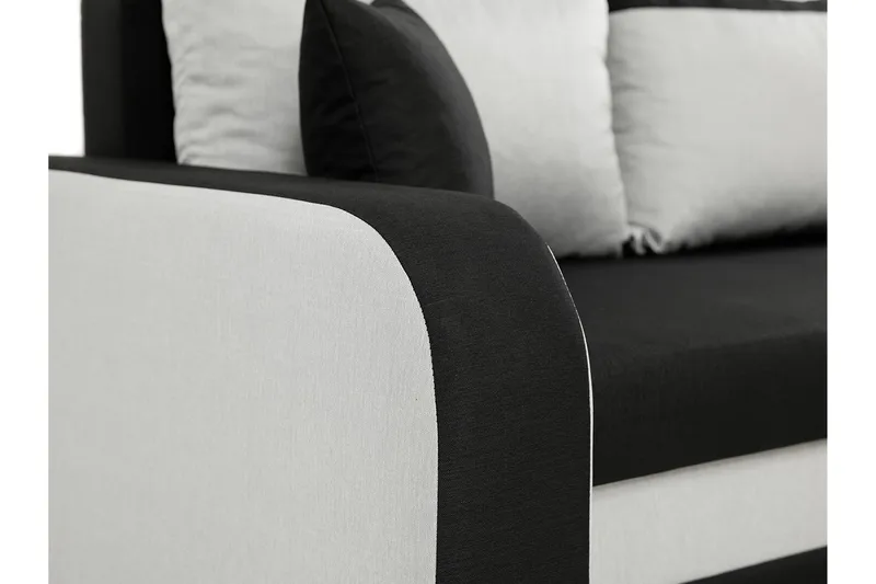 Alvared 3-sits Hörnbäddsoffa Universal - Beige/Brun - Products - Möbler - Soffa - Bäddsoffa - Bäddsoffa divan