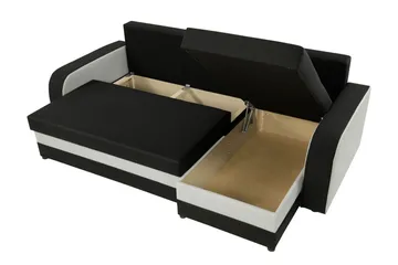 Alvared 3-sits Hörnbäddsoffa Universal - Ljusgrå - Products - Möbler - Soffa - Bäddsoffa - Bäddsoffa divan