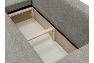 Barile Bäddsoffa med Divan 3-sits i Plysch - Brun - Products - Möbler - Soffa - Bäddsoffa - Bäddsoffa divan