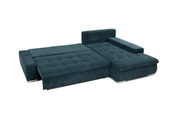 Cerys 3-sits Hörnbäddsoffa Dark blue - Products - Möbler - Soffa - Bäddsoffa - Hörnbäddsoffa