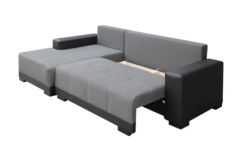 Dallas Divanbäddsoffa 240x140x80 cm - Brun - Products - Möbler - Soffa - Bäddsoffa - Bäddsoffa divan