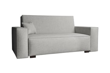 Denegal 2-sits liten bäddsoffa i Tyg - Grå - Products - Möbler - Soffa - Bäddsoffa - 2 sits bäddsoffa