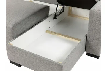 Denegal 3-sits Hörnbäddsoffa - Blå - Products - Möbler - Soffa - Bäddsoffa - Hörnbäddsoffa