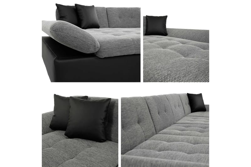 Dewitt Bäddsoffa Dubbeldivan 5-sits - Marinblå - Products - Möbler - Soffa - Bäddsoffa - U bäddsoffa