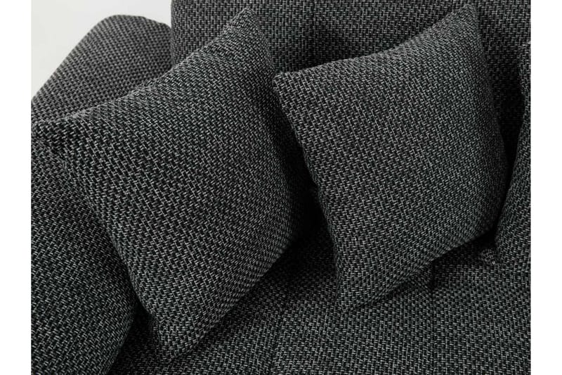 Dynir 4-sits Bäddsoffa - Röd/Svart - Products - Möbler - Soffa - Bäddsoffa - Bäddsoffa divan