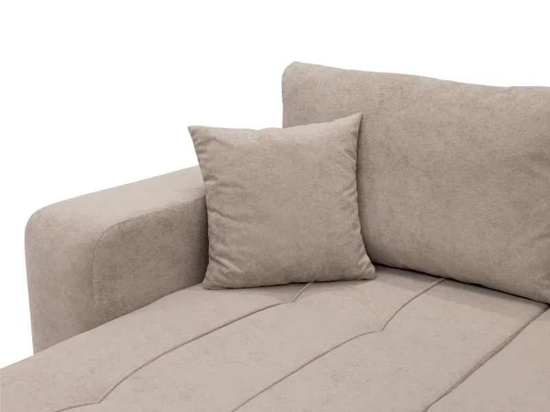 Flo Bäddsoffa Dubbeldivan 4-sits - Vit - Products - Möbler - Soffa - Bäddsoffa - U bäddsoffa