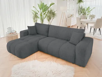 Flo Bäddsoffa med Divan 3-sits - Grå - Products - Möbler - Soffa - Bäddsoffa - Bäddsoffa divan