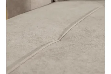 Flo Bäddsoffa med Divan 3-sits i Plysch - Gul - Products - Möbler - Soffa - Bäddsoffa - Bäddsoffa divan