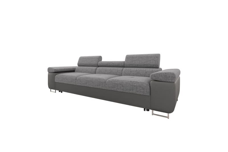 Gabina Bäddsoffa 3-sits i Konstläder, Grå