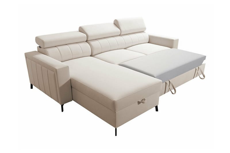 Galbally 3-sits Hörnbäddsoffa Dark blue - Products - Möbler - Soffa - Bäddsoffa - Hörnbäddsoffa