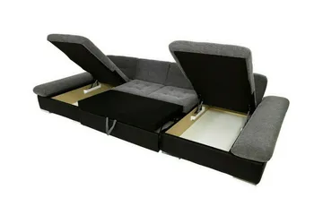 Kintore 4-sits Hörnbäddsoffa Dark green - Products - Möbler - Soffa - Bäddsoffa - Hörnbäddsoffa